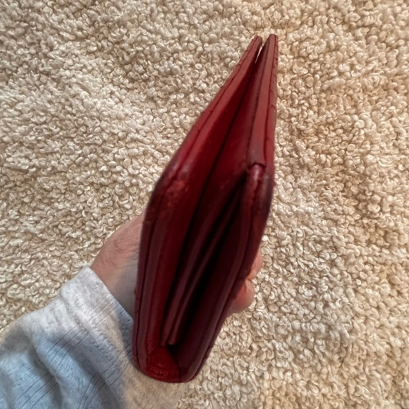 CHANEL Quilted Red Wallet - Picture 12 of 16